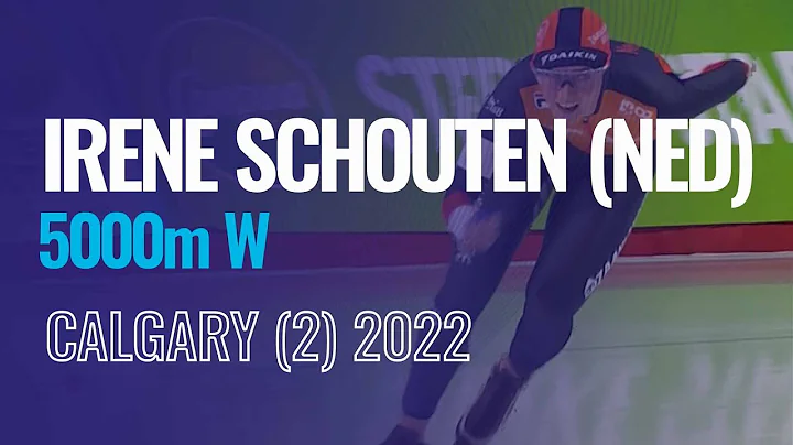 Irene SCHOUTEN (NED) | Winner | 5000m W | Calgary ...