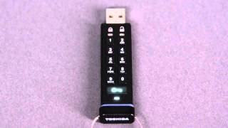 Encrypted USB Flash Drive Reset Pin | Technology Videos