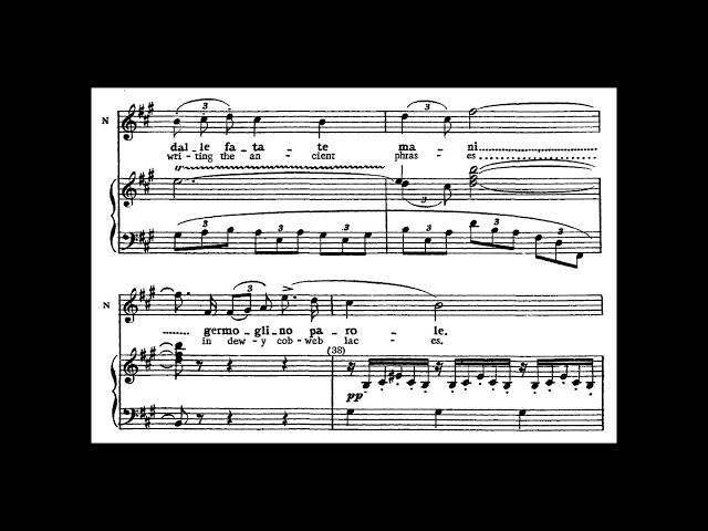 Sul Fil D Un Soffio Etesio Falstaff Anna Moffo With Score Youtube