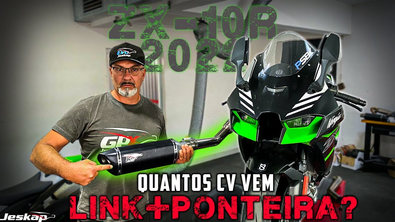 ZX10R/22 QUANTOS CV ELA GANHOU COM LINK + PONTEIRA JESKAP??? - YouTube