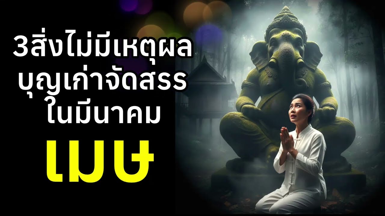 ราศีเมษ มีนาคม บุญเก่าจัดสรร ไม่มีเหตุผล