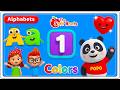 Preschool Learning activities for 3 year olds at home | Learn ABC Phonics Shapes Numbers Colors 🌈