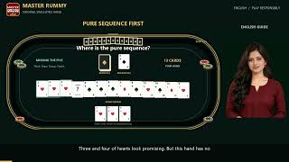 Pure Sequence First: A 13-Card Hand Example