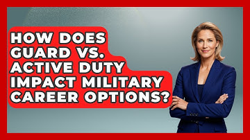 How Does Guard vs. Active Duty Impact Military Career Options? | Air Guard Commanders