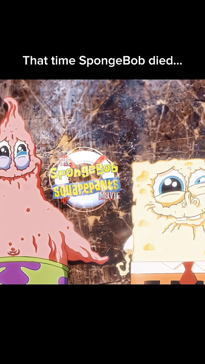 Remember when SpongeBob literally DIED?? | #edit #sad #nostalgia