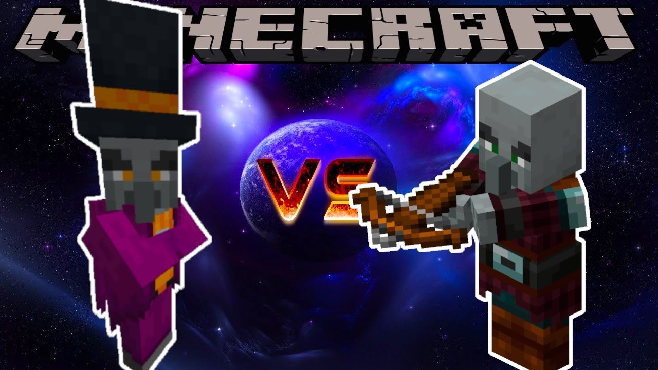 THE CONJURER VS PILLAGER - MINECRAFT 1.16.5 (MOB BATTLE)