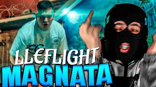 (REACCIÓN) LLEFLIGHT - MAGNATA (Official Video) | MAGNATA