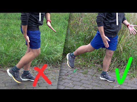 Увеличение Амплитуды шага в беге - Упражнение для техники бега