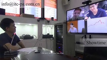 Introduction to ITC video conference System