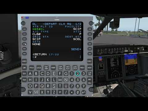 ACARS Pre-Departure Clearance (PDC) | CL650 Tutorial