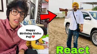 @souravjoshivlogs7028 React on @SidhuMooseWalaOfficial - Sourav React On His Birthday - Sourav Joshi