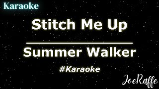 Summer Walker - Stitch Me Up (Karaoke)