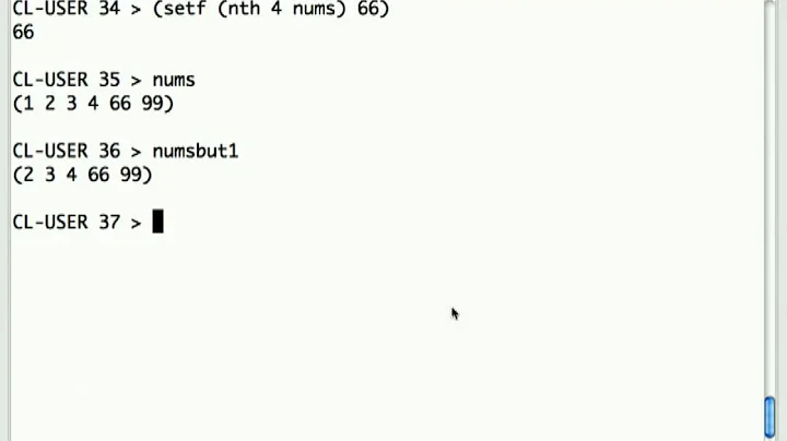An Brief Introduction to LISP - Pt 4, Lists