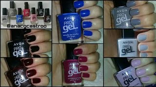 Novos Esmaltes Avon Pro Gel Cor e Brilho