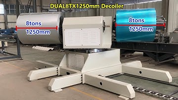 Double head automatic decoiler