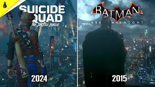 Suicide Squad vs Batman: Arkham Knight - Details and Physics Comparison