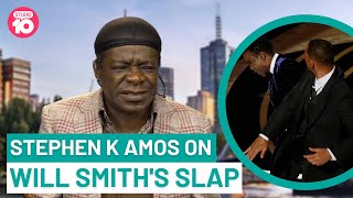 Stephen K. Amos Responds To Will Smith’s Slap | Studio 10