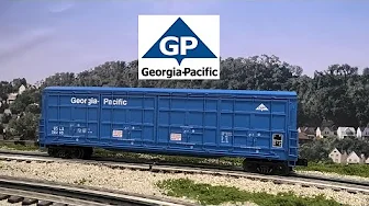 Georgia Pacific All Door Box Car O Gauge