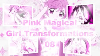 Pink Magical Girl Transformations 08