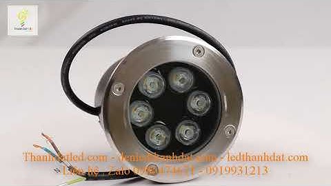 Mẫu đèn LED âm sàn âm đất 6w được ưu chuộng nhất 2022 | Thành Đạt Led