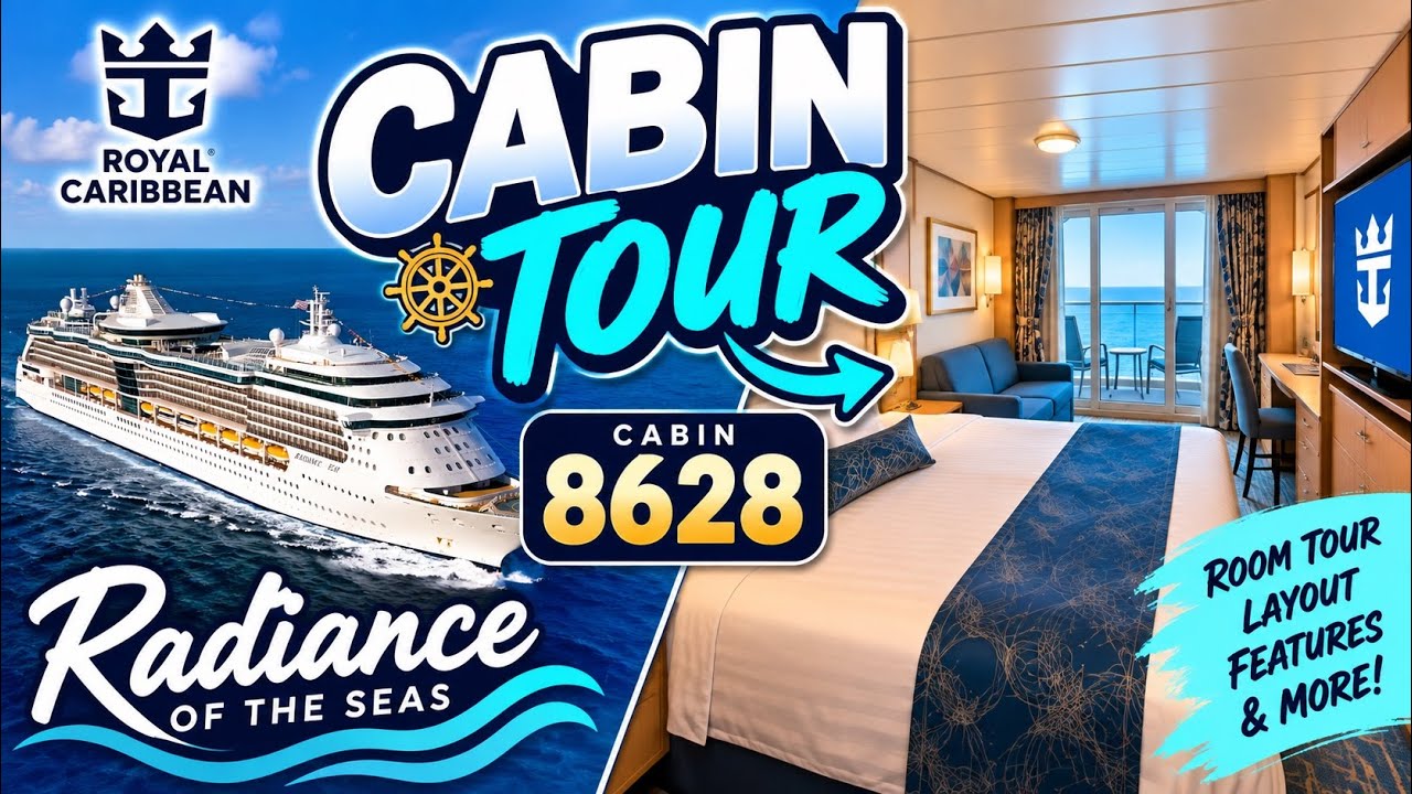 Radiance of the Seas Cabin 8628 Cabin Tour