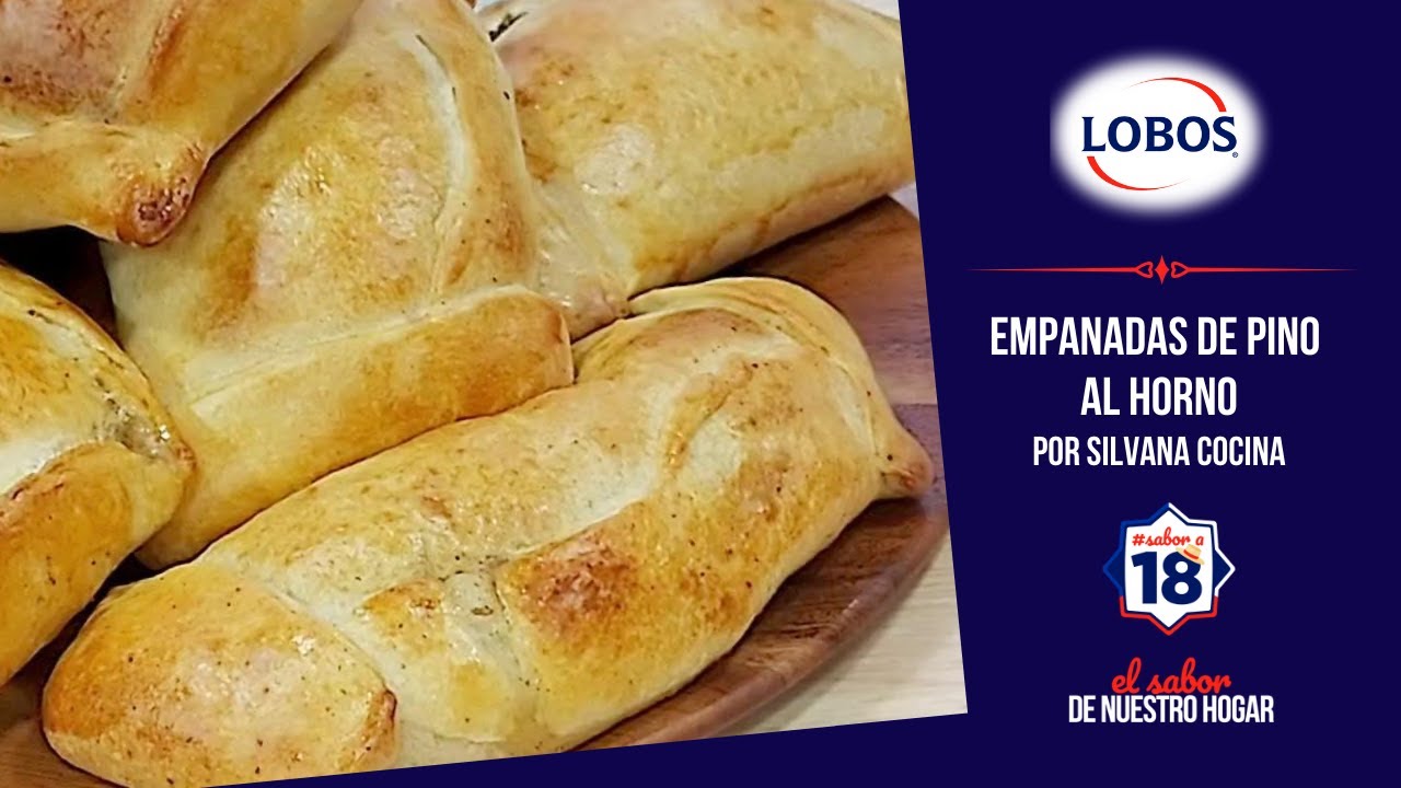 EMPANADAS DE PINO AL HORNO CASERAS. por SilvanaCocina y Sal Lobos 