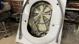 Восстановление и ремонт стиральной машины Indesit. Часть 2 - Сборка стиральной машины Индезит.