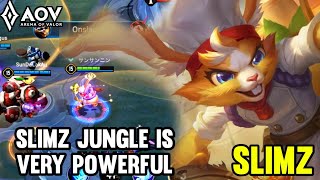 AOV : SLIMZ GAMEPLAY |IN THE JUNGLE IT'S VERY STRONG - ARENA OF VALOR LIÊNQUÂNMOBILE ROV COT
