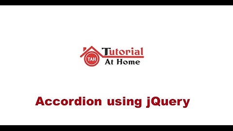 jQuery Accordion Widget