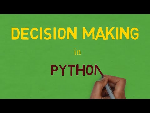 #17 if statement in Python | Theory