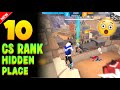 🔥 TOP 10 SECRET HIDDEN PLACES FOR CS RANK IN SOLARA MAP 😱 | NEW SEASON TIPS & TRICKS 🚀
