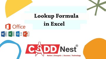 CADDNEST || Lookup Formula in Excel || RT NAGAR ||