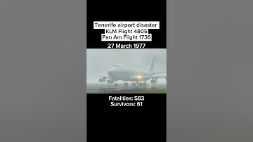 Tenerife Airport Disaster #planecrash #aviation #aircrashinvestigation
