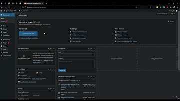 Getting familiar with WordPress dashboard!(AM)