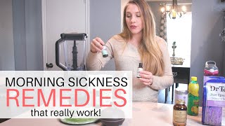 MORNING SICKNESS REMEDIES: How to Survive your Pregnancy Nausea!