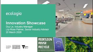 ecologiQ Innovation Showcase - March 2026