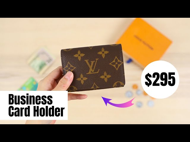 LOUIS VUITTON ENVELOPE BUSINESS CARD HOLDER (An Underrated Compact