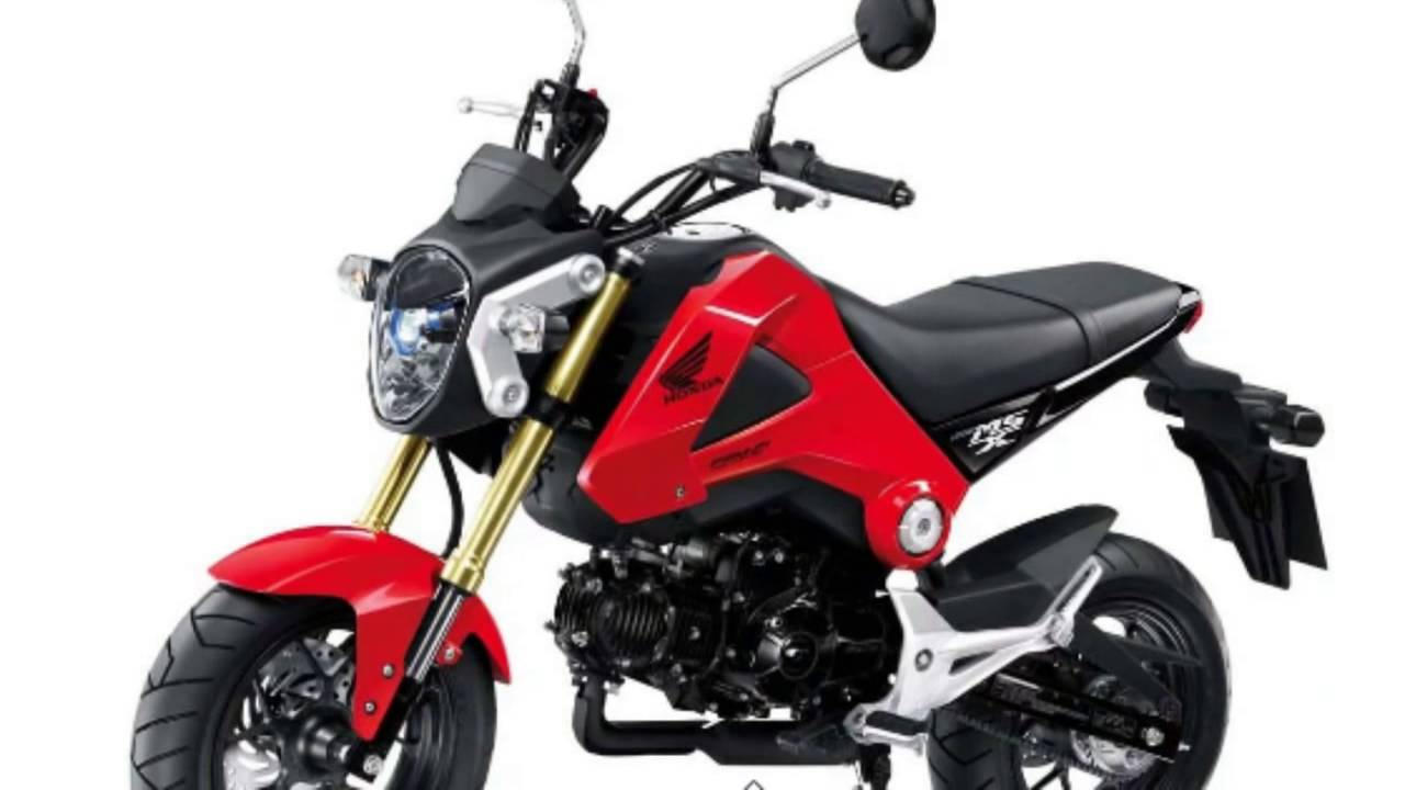 HONDA MSX 125 SF NEW VERSIONS | REVIEW | 2016 - YouTube