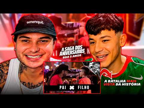 APOLLO AND THIAGO REACT TO BMO, THIAGO AND TAVIN vs NAUÍ, REFEL AND KAUAN | BDA 3 YEARS | FIRST R...