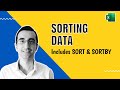 How to SORT data on single &amp; multiple criteria in Excel? (Covers SORT &amp; SORTBY functions)