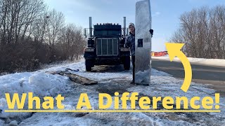 Installing A New Bumper On My 1991 Peterbilt 379