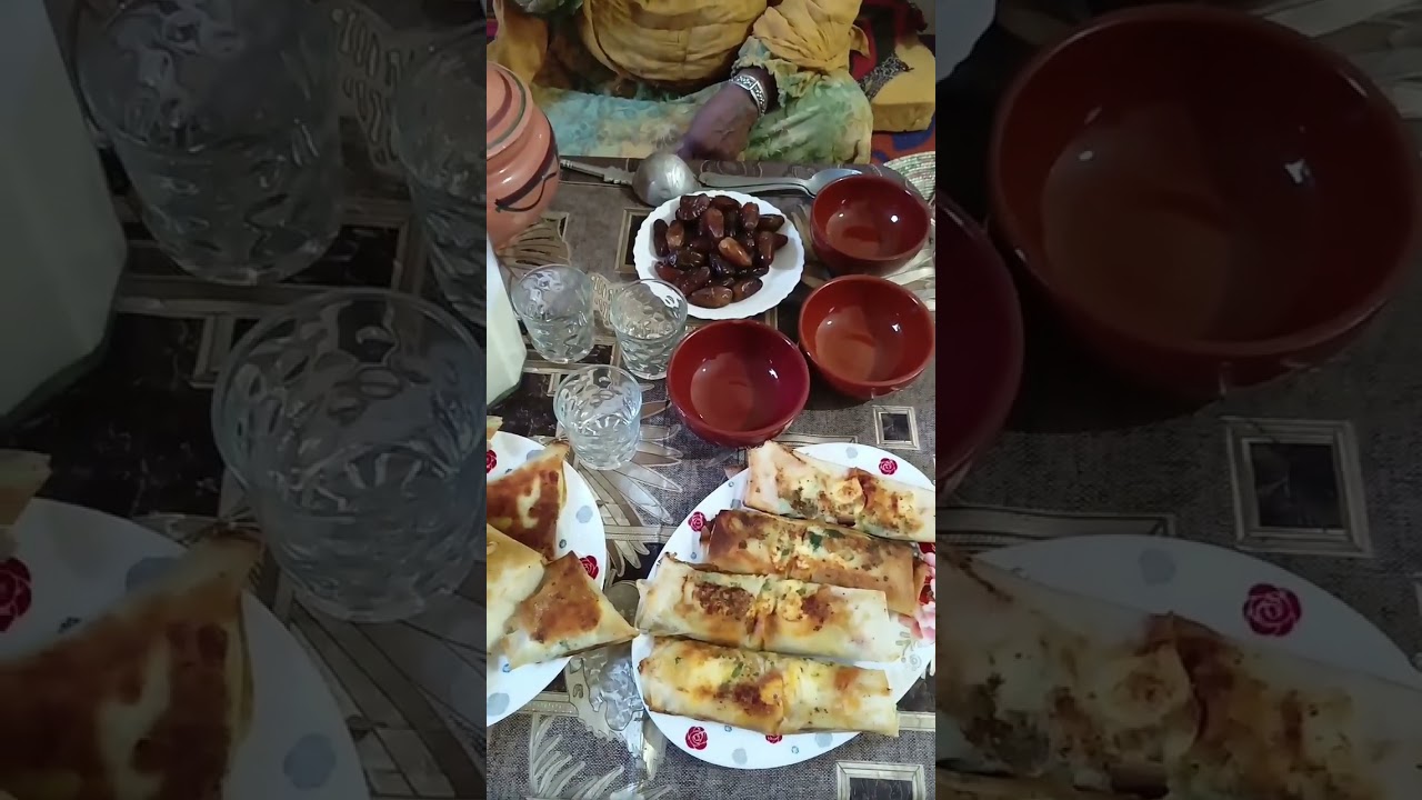 خبز المطلوع و الحريرة طايبة على النار 🔥 البنة الله الله من عند أم نور الحاجة 