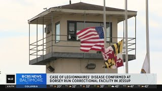 Legionnaires disease confirmed at Maryland correctional facility
