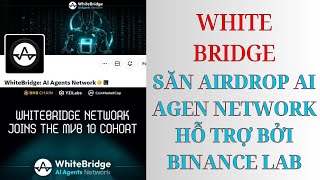 WHITE BRIDGE, SĂN AIRDROP AI AGEN NETWORK DC BINANCE LAB, COIN MARKET CAP HỖ TRỢ