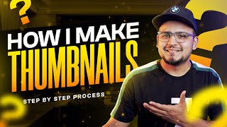 ⚡Make PROFESSIONAL Youtube Thumbnails in Photoshop Full Process