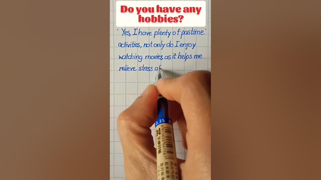 🗣️ IELTS speaking practice | Do you have any hobbies?