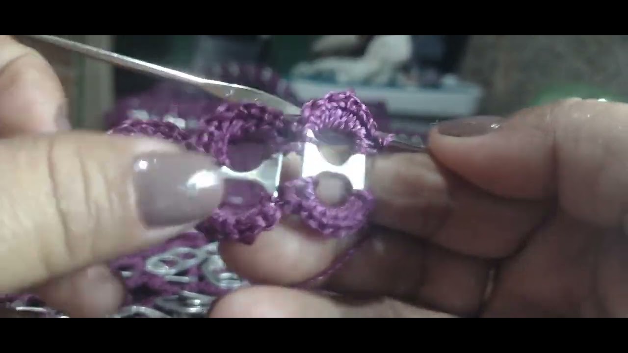 caminho de mesa feita de lacre (parte 1)