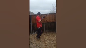 Fence Staining preparation in Northlake, TX! Using a power washer and wood cleaners! #fencestaining