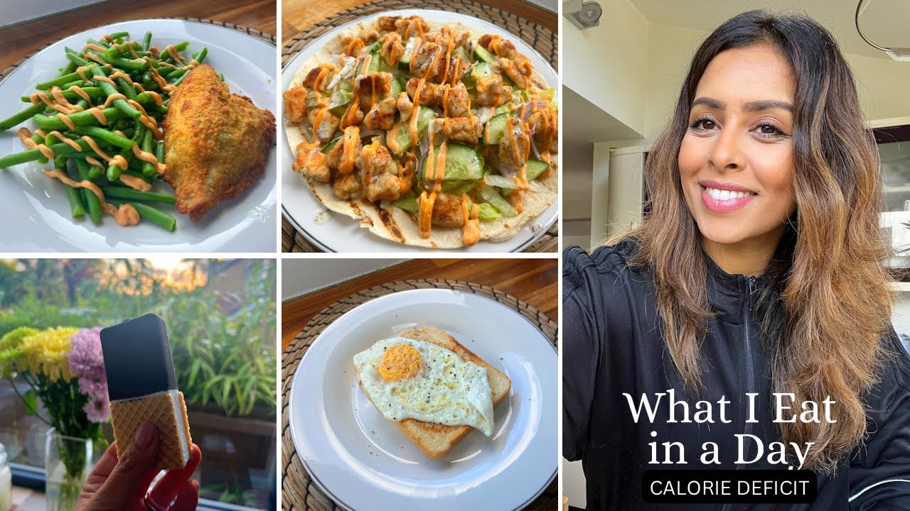 WHAT I EAT IN A DAY | CALORIE DEFICIT🍴