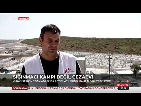 Yunanistan Sığınmacı Kampı Değil Cezaevi 19.09.2021 TURKEY